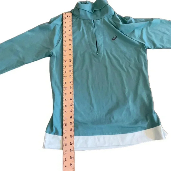 Asics Women’s Large Athletic Long‎ Sleeve High Neck Pullover - Picture 5 of 7